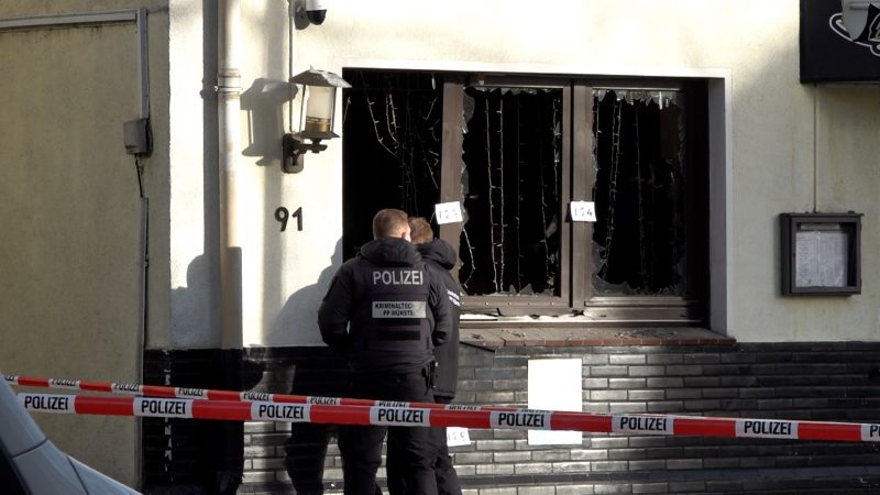 Explosion in Kulturverein: Hinweise auf gezielten Anschlag (Foto: SAT.1 NRW)