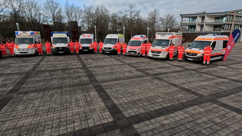 Johanniter stellen 100 Krankentransporter für die Bundeswehr (Foto: SAT.1 NRW)