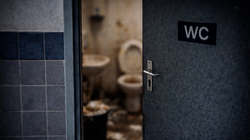 Alarmierende Zustände auf NRWs Schultoiletten (Foto: SAT.1 NRW)