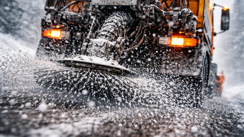 Wegen extremen Wetter: NRW geht das Streusalz aus (Foto: SAT.1 NRW)