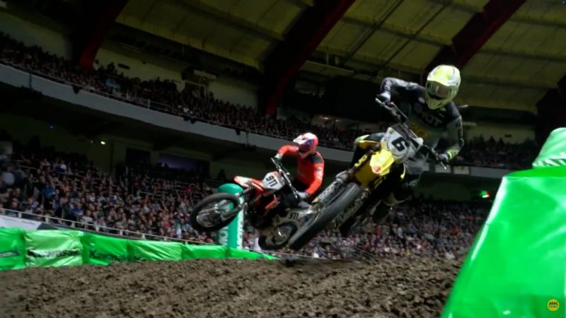 Supercross-Spektakel begeistert 25.000 Fans in der Westfalenhalle (Foto: SAT.1 NRW)