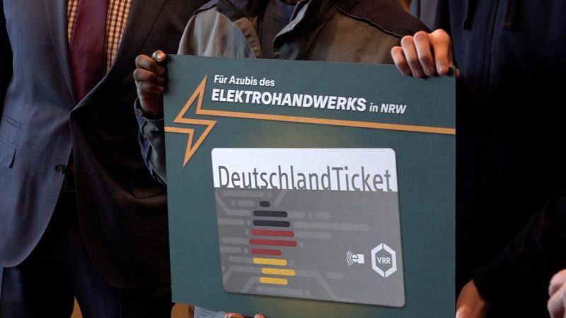 Kostenloses Deutschlandticket für Azubis: NRW startet Pilotprojekt (Foto: SAT.1 NRW)