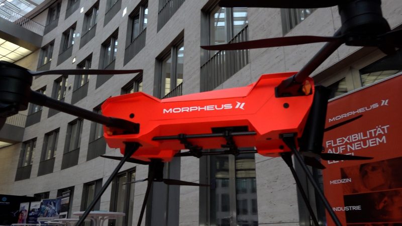 Drohnengipfel in Düsseldorf: Wie Drohnen effizient genutzt werden können (Foto: SAT.1 NRW)