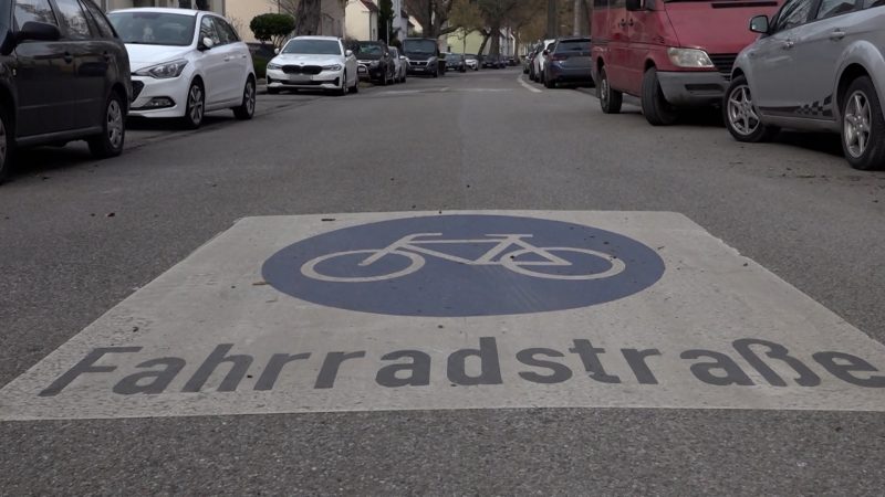 Fahrradstraße sorgt für Streit in Essen (Foto: SAT.1 NRW)