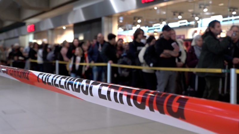 Technische Störung sorgt für Chaos am Flughafen Köln/Bonn (Foto: SAT.1 NRW)