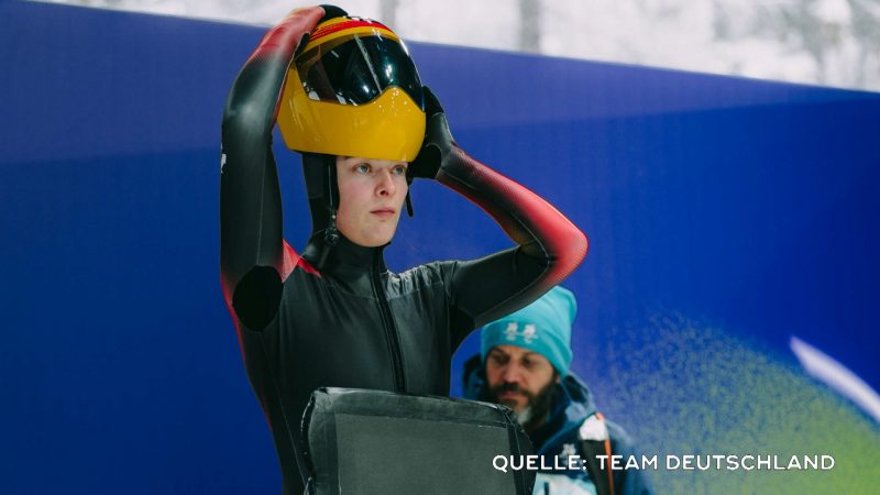 Olympia startet: NRW-Athletin Hannah Neise jagt Medaille im Skeleton (Foto: SAT.1 NRW)