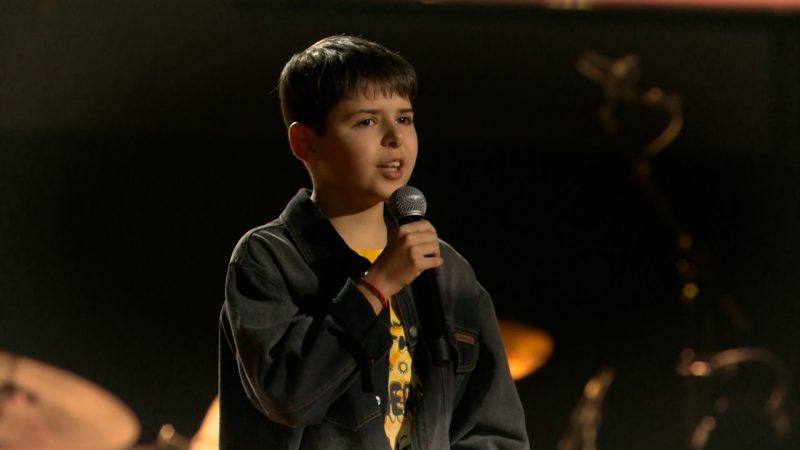 12-Jähriger aus Solingen singt Rock bei „The Voice Kids“ (Foto: SAT.1 NRW)